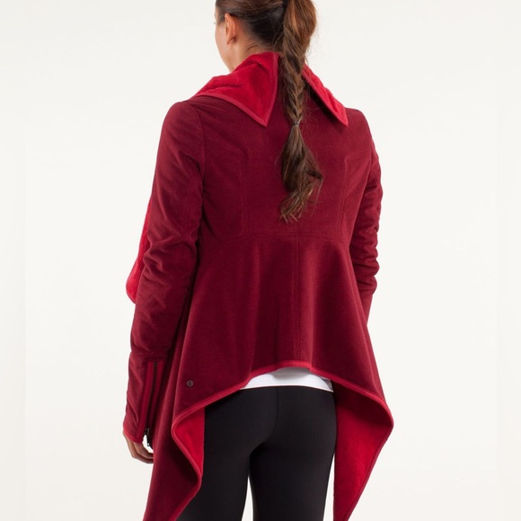 Lululemon Presence of Mind Jacket Cranberry - Picture 3 of 10